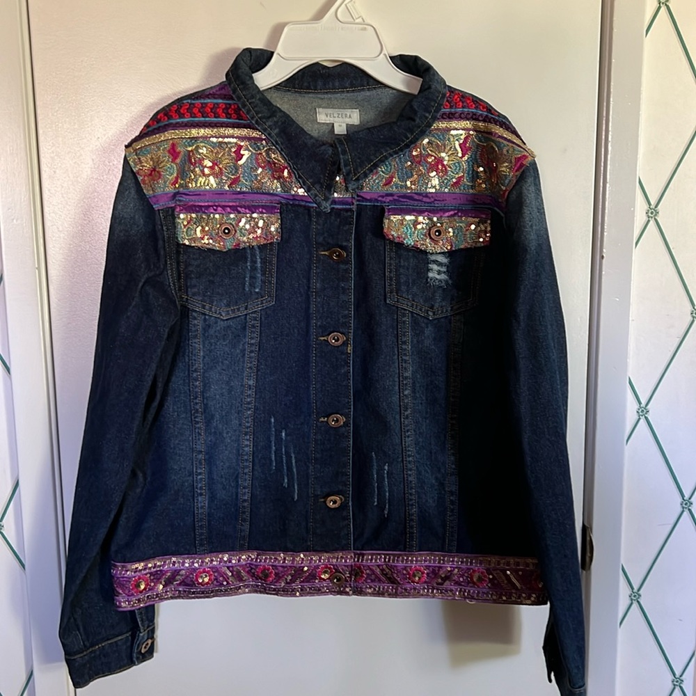 Velzera Denim Jean Jacket